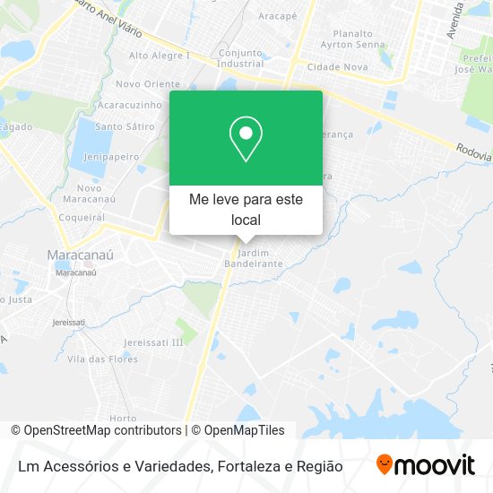 Lm Acessórios e Variedades mapa