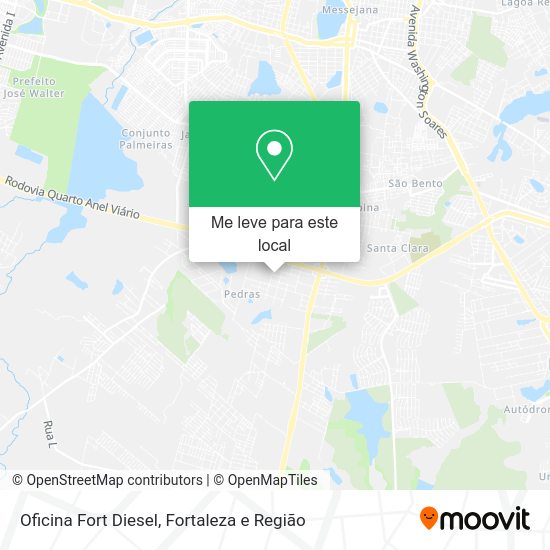 Oficina Fort Diesel mapa