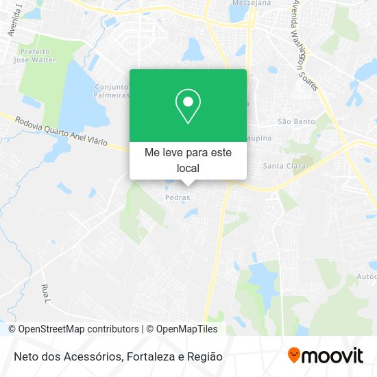 Neto dos Acessórios mapa