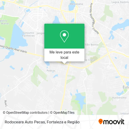 Rodoceara Auto Pecas mapa