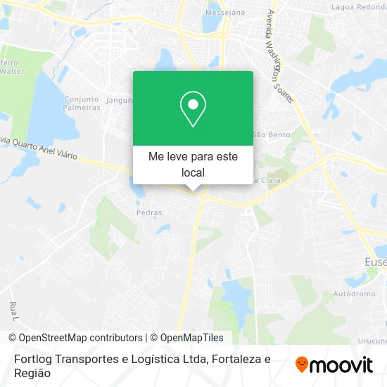 Fortlog Transportes e Logística Ltda mapa