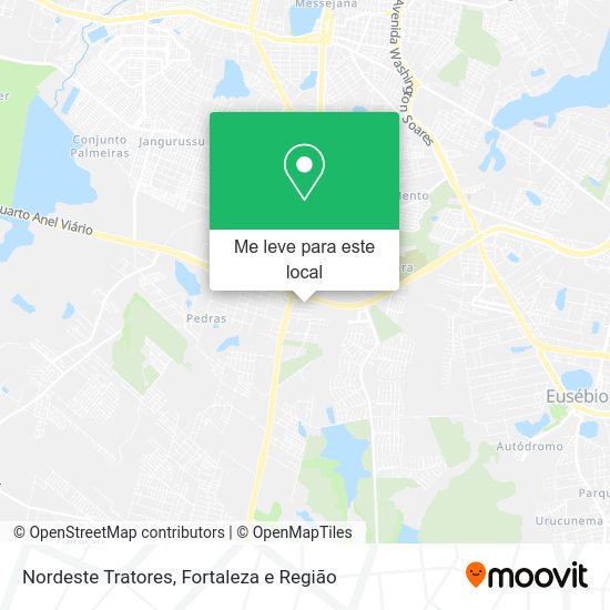 Nordeste Tratores mapa