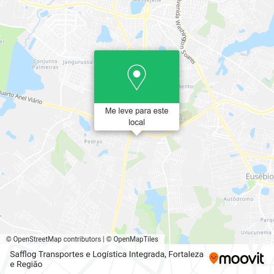 Safflog Transportes e Logística Integrada mapa