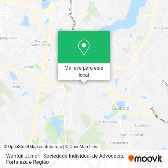 Wantuil Júnior - Sociedade Individual de Advocacia mapa