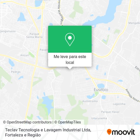 Teclav Tecnologia e Lavagem Industrial Ltda mapa
