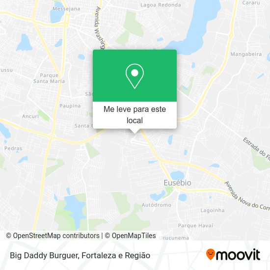 Big Daddy Burguer mapa