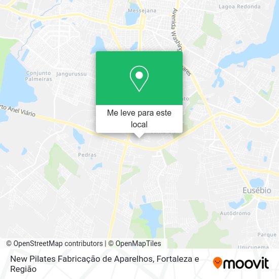 New Pilates Fabricação de Aparelhos mapa