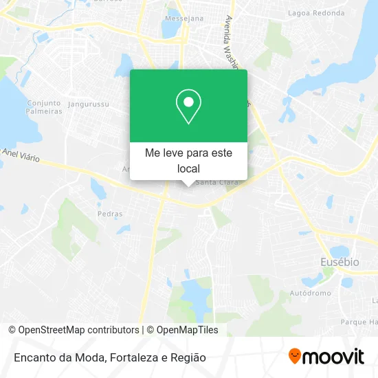 Encanto da Moda mapa