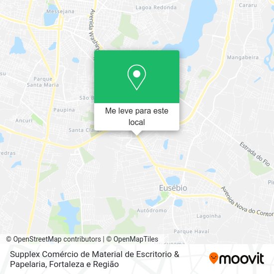 Supplex Comércio de Material de Escritorio & Papelaria mapa