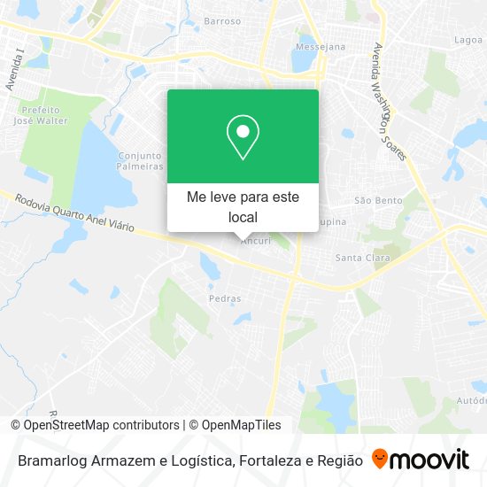 Bramarlog Armazem e Logística mapa