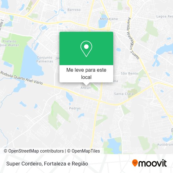 Super Cordeiro mapa