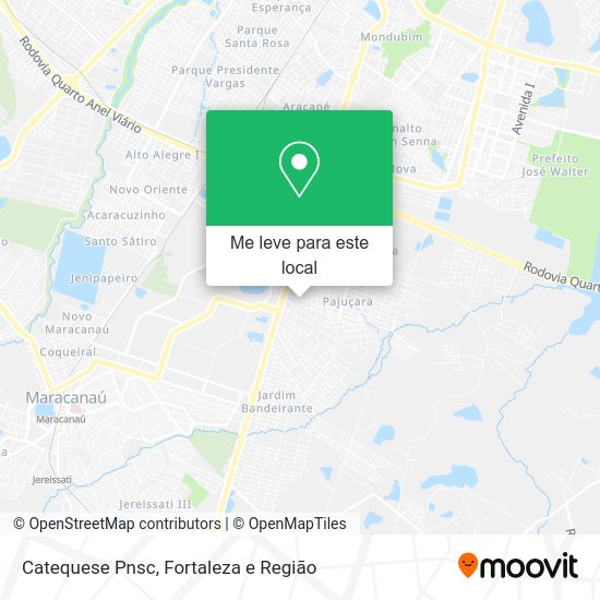 Catequese Pnsc mapa