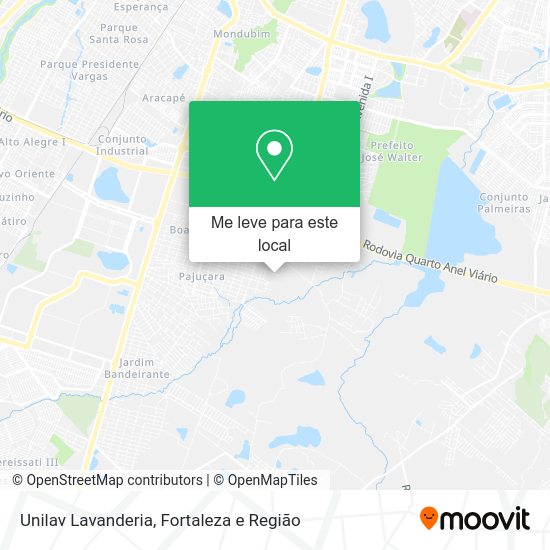 Unilav Lavanderia mapa