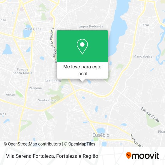Vila Serena Fortaleza mapa