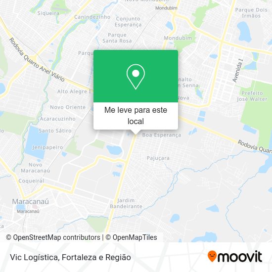 Vic Logística mapa