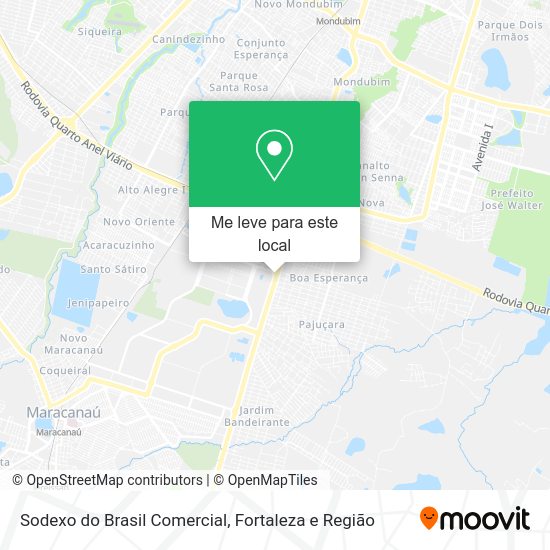 Sodexo do Brasil Comercial mapa