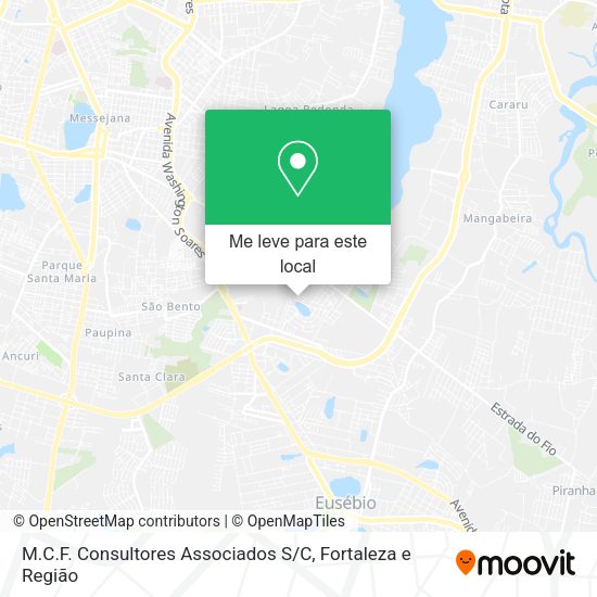 M.C.F. Consultores Associados S / C mapa
