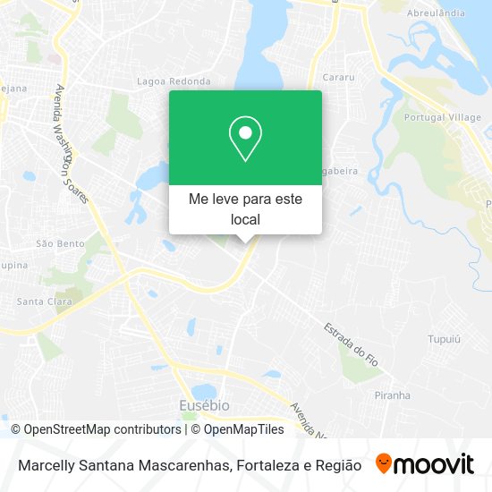 Marcelly Santana Mascarenhas mapa