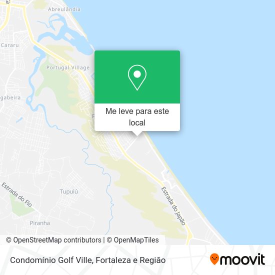 Condomínio Golf Ville mapa