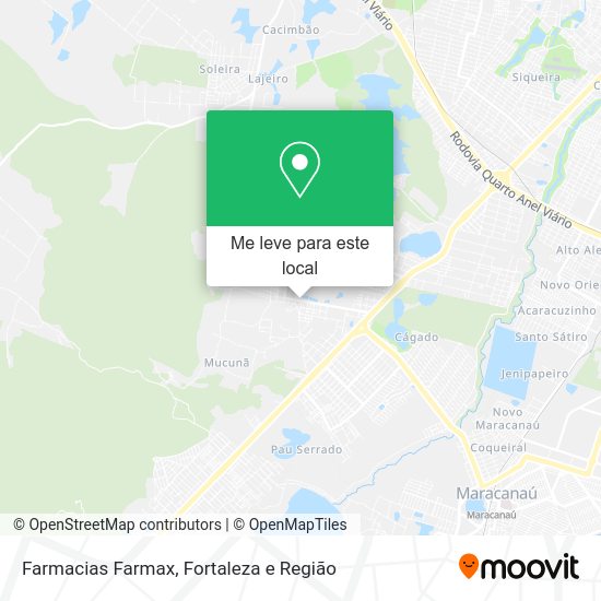 Farmacias Farmax mapa