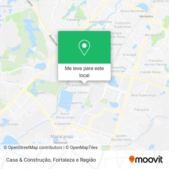 Casa & Construção mapa