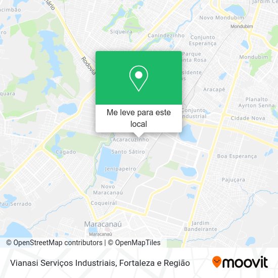 Vianasi Serviços Industriais mapa