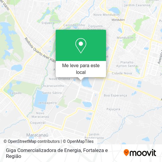 Giga Comercializadora de Energia mapa