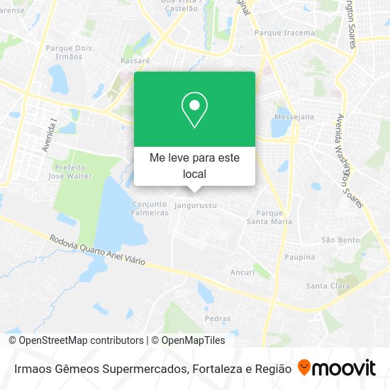 Irmaos Gêmeos Supermercados mapa