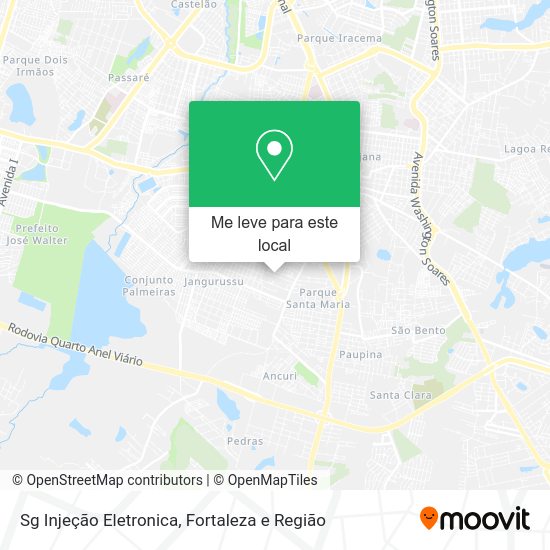 Sg Injeção Eletronica mapa