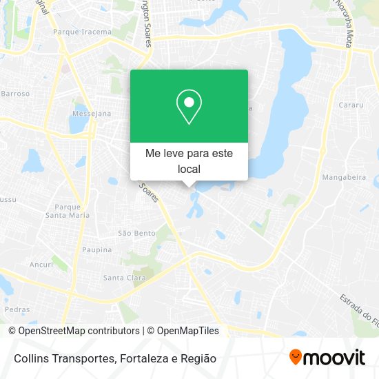 Collins Transportes mapa