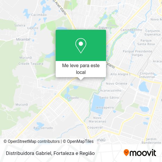 Distribuidora Gabriel mapa