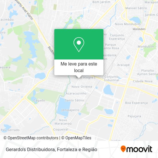 Gerardo's Distribuidora mapa