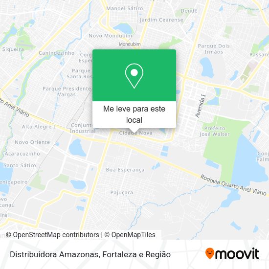 Distribuidora Amazonas mapa