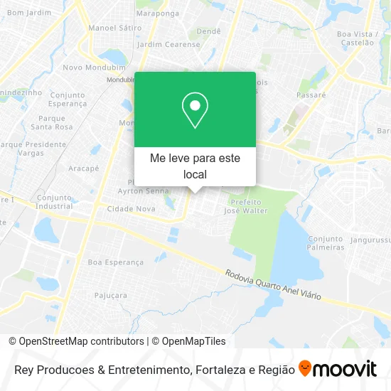 Rey Producoes & Entretenimento mapa
