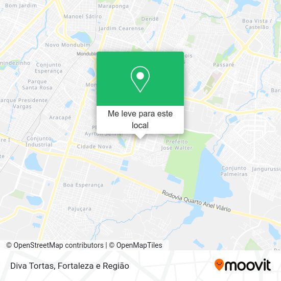Diva Tortas mapa