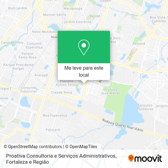 Proativa Consultoria e Serviços Administrativos mapa