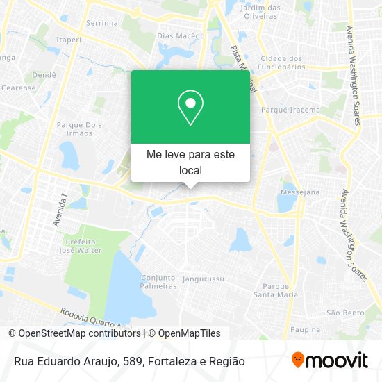 Rua Eduardo Araujo, 589 mapa