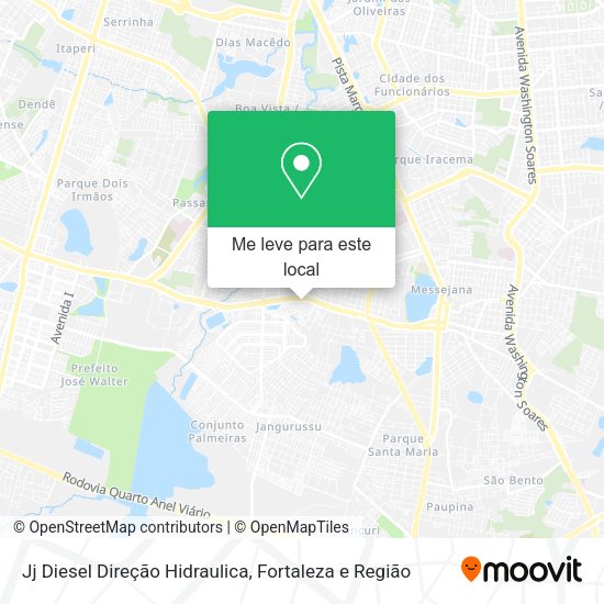 Jj Diesel Direção Hidraulica mapa