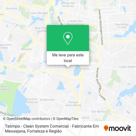 Talimpo - Clean System Comercial - Fabricante Em Messejana mapa