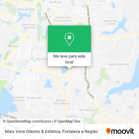 Mais Voce Odonto & Estética mapa