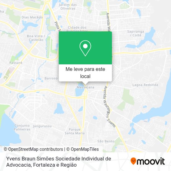 Yvens Braun Simões Sociedade Individual de Advocacia mapa