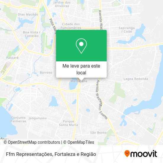 Ffm Representações mapa