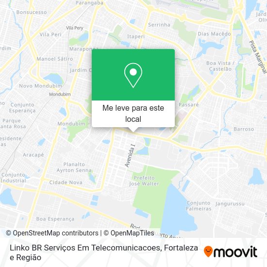 Linko BR Serviços Em Telecomunicacoes mapa