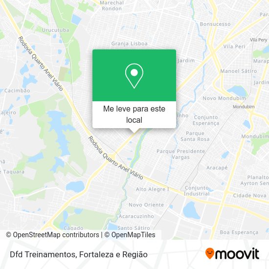 Dfd Treinamentos mapa