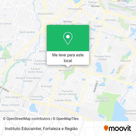 Instituto Educainter mapa
