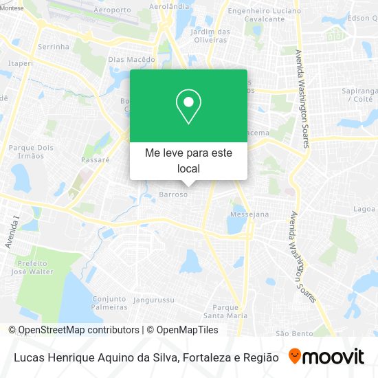 Lucas Henrique Aquino da Silva mapa