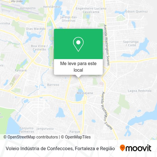Voleio Indústria de Confeccoes mapa