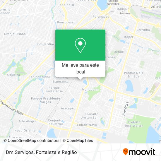 Dm Serviços mapa