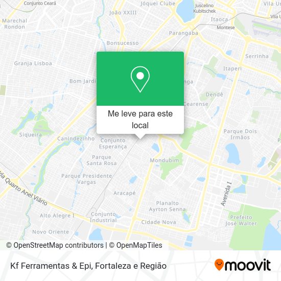 Kf Ferramentas & Epi mapa