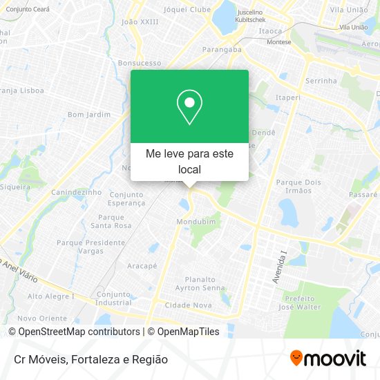 Cr Móveis mapa